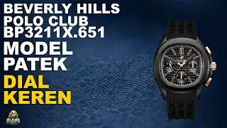 BEVERLY HILLS POLO CLUB BP3211X.651 : JAM TANGAN POLO MODEL PATEK DIAL KEREN TERBARU (2024)