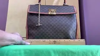 Celine Macadam Vintage Tote