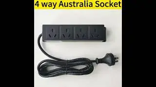 4 way Australia Socket Australian standard office furniture wiring power strip custom wholesales inc