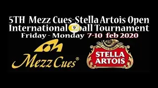 Stream 3: Mezz Cues Stella Artois Open 2020 - Day 2 - session 2
