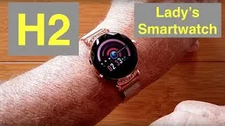 RUNDOING H2 Women's Fashion Dress Fitness/Health Blood Pressure Smartwatch: Unboxing and 1st Look