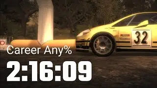Colin McRae: DIRT Career Any% Speedrun in 2:16:09