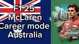 F1 25 McLaren career mode australia😮😮