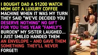 I BOUGHT DAD A $1200 WATCH MOM GOT A LUXURY COFFEE MACHINE WHEN IT WAS MY TURN THEY SAID 