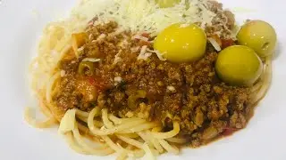 ESPAGUETE AO MOLHO À BOLONHESA !!! FÁCIL  E DELÍCIOSO!! 👏🏻👏🏻😋😋😋❤️