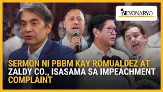 Rebelasyon ni Toby Tiangco sa 'sermon' ni PBBM, gagamitin sa impeachment complaint | Agenda