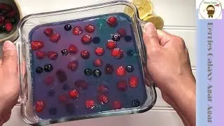 Colour Changing Galaxy Agar Agar | Magical Butterfly Pea Flowers Jelly | 银河菜燕 酸酸甜甜就是我 | Vegan Jelly