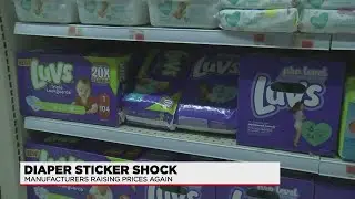 Parents, retailers preparing for expected increase in diaper prices