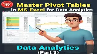 Master Pivot Tables in MS Excel for Data Analytics (Part 3)