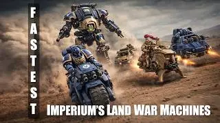 20 Fastest Land Vehicles of Humanity in Warhammer 40K