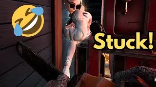 Having trouble there? Player gets stuck behind a machine in Propnight!
