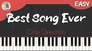 One Direction - Best Song Ever | Easy Piano Tutorial