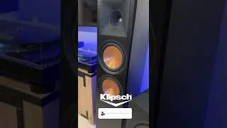 Immerse in powerful audio: Klipsch RP8000F, R115SW sub, Marantz SR5015, QSC GX5 amps! 🎶🔊