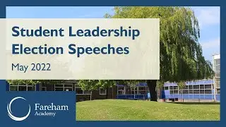Student Leadership Election Speeches 2022
