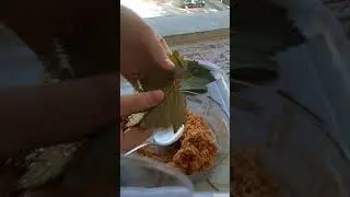 First time making turkish sarma(grape leaves stuffed and rolled)