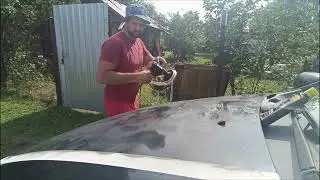 Тест полироли Doctor Wax с полифлоном