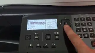 Change IP address on Sharp MX-BP20M22