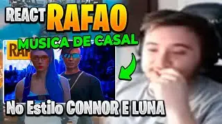 RC REAGINDO A MUSICA NO ESTILO CONNOR E LUNA YURI BLACK / CIDADE ALTA GTA RP