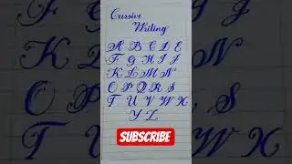 how to write Cursive writing in English #subscribe #cursive #handwriting #essaytyper