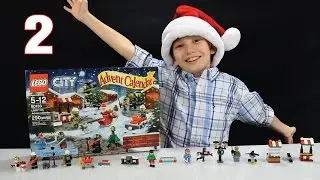 LEGO CITY Advent Calendar DAY 2 Christmas 2016 #60133