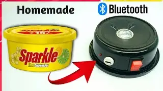 Homemade Bluetooth Speaker With Sparkle || How to Make Bluetooth Speaker