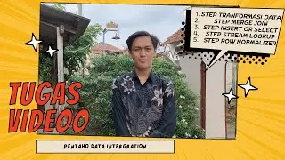 TUTORIALTranformasi Data,Merge Join,Insert Or Select,Stream Lookup,Row Normaliser,Mengunakan Pentaho