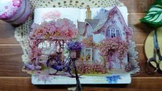 ASMR | 1 Hour Scrapbooking | Various Sounds of Collage | Relaxing Sounds for Sleep