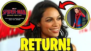Rosario Dawson RETURNING In SPIDER-MAN: Brand New Day! MCU News!