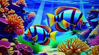 The Best 4K Aquarium 🐠 Dive Into The Mesmerizing Underwater Realm, Sea Jellyfish, Coral Reefs