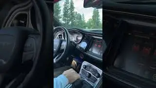 INSANE HELLCAT PULL ON FREEWAY!!! 🔥 #challengersrt #hellcat #race