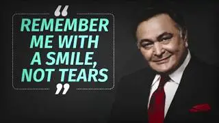 Tribute to the Evergreen Legendary Star of the Indian Film Industry - Rishi Kapoor [1952 - Eternity]