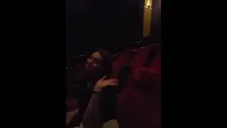 Don't breathe  movie empty  theater 😵😨😵😨😱😱