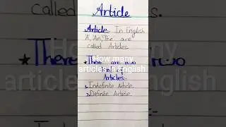 what is article with their types.#articles #articletype#lea #learnwritesimply #engliahgrammar