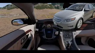 2010 Ford Taurus POV Test Drive (BeamNg.Drive) | CarReviews9M