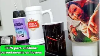 🔴SUBLIMACI&Oacute;N CON HORNO ⭐