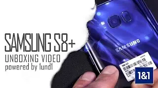 SAMSUNG S8+ Unboxing Video Deutsch German - OSBattle Smartphone 1on1 powered by 1und1