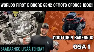 Doku ATV Moottorin rakennus osa 1 LIS&Auml;&Auml; TEHOA CFMOTOON?