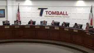 Regular Board Meeting | September 2025 | Tomball ISD