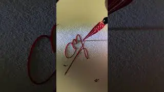 How to sign the letter M? #signature #art #viral