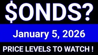 ONDS Stock (Ondas Holdings Inc.) ONDS Stock Technical Analysis | January 5, 2026 