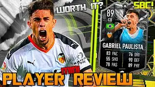 FIFA 22 89 SHOWDOWN GABRIEL PAULISTA PLAYER REVIEW! MINI-REVIEW SERIES! FIFA 22 ULTIMATE TEAM
