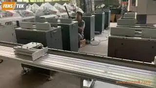 V notch cutting mullion cutting saw with CNC length stopper NVS60 MS55