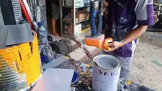 putih doff Al new secupy  2021 mixing paint