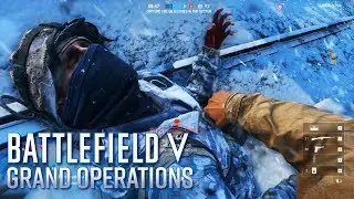 Battlefield V Closed-Alpha Gameplay - Full Grand Operations Match