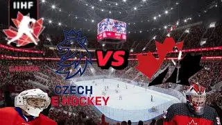NHL 25 MISTROVSTVÍ SVĚTA U20 ČTVRFINÁLE ČESKÁ REPUBLIKA VS KANADA