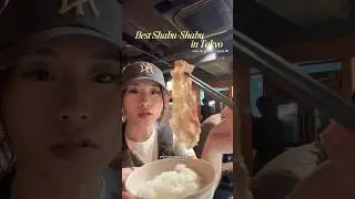 BEST Shabu-Shabu in TOKYO🇯🇵| Food in JAPAN #japan #japanesefood #tokyo #travel #fyp #foryou