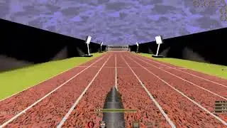 Quake: 100m in 10.100 seconds