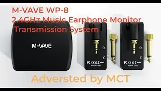#electricguitar  #M-VAVE WP-8 2.4GHz Earphone Monitor Transmission System   #guitar wireless