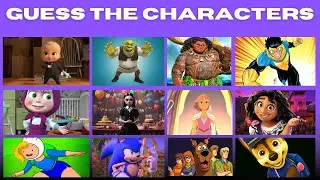 Guess the Cartoon Character Quiz 👀🤩 | Zootopia 2, Disney, Stitch, SpongeBob