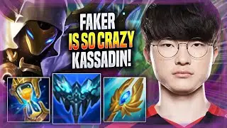 FAKER IS SO CRAZY WITH KASSADIN! - T1 Faker Plays Kassadin MID vs Ahri! | Season 2022